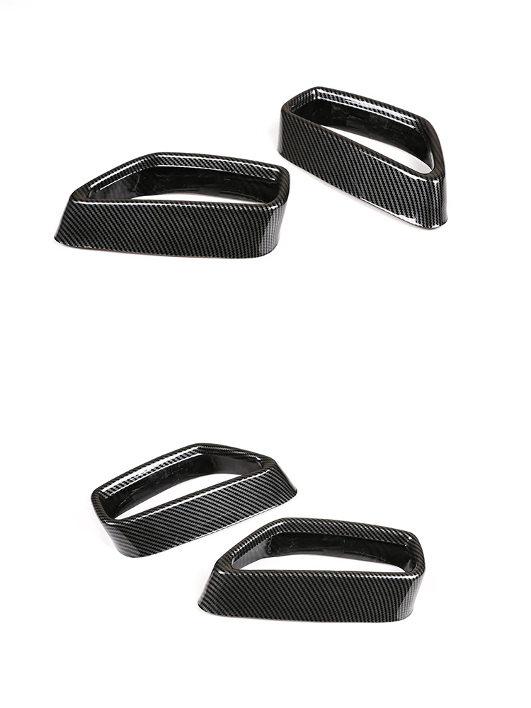 X2 Edelstahl-Endschalldämpfer Auspuffrohr-Abdeckung Zierleiste Passend für BMW 5er 6er GT G30 G38 G32 2018-2023 – Detail 6