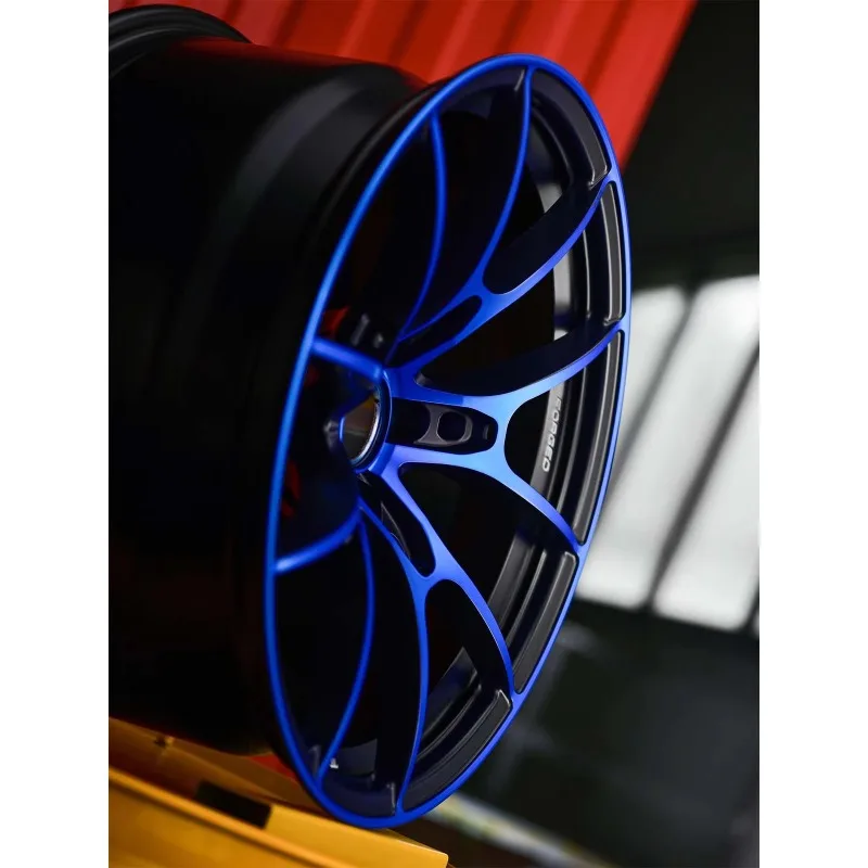 Brushed Clear Multi Spoke Forged Alloy Wheels Rims Premium 18 22 Inch For Audi S4 For Tesla Model S For Volkswagen Arteon 5x112