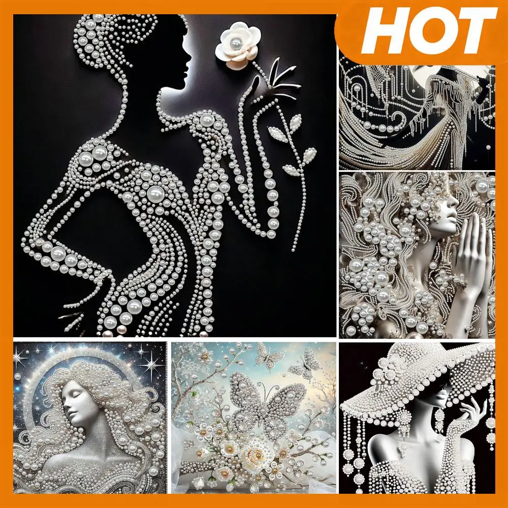 

Набор для творчества: Жемчужная живопись для взрослых и начинающих, декор для стен, 30x30 см, с рамкой