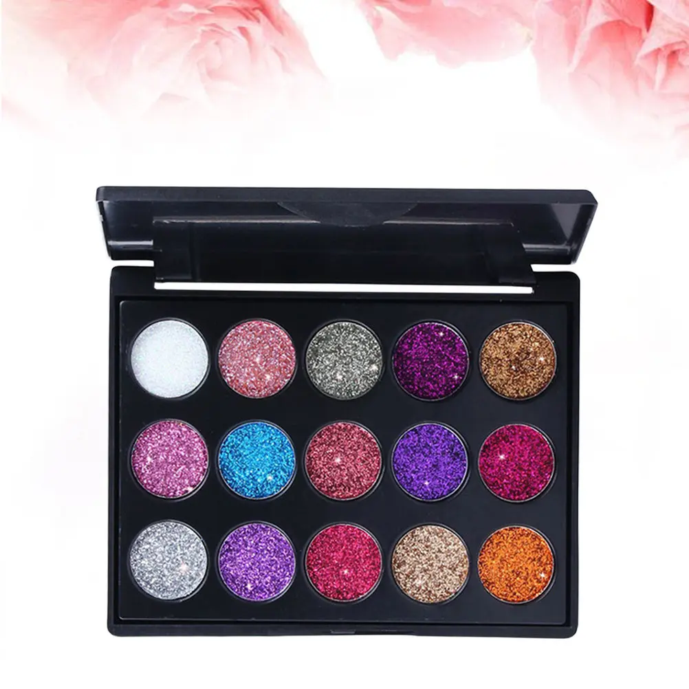 15 Colors Eye Shadow Palette Matte Pearly Pigmented Smooth Texture Makeup Palette Daily Party Use Eye Shadow Palettes