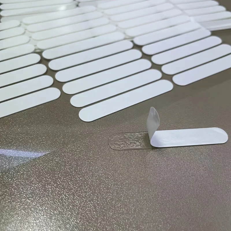 YITAPE Clear Double Sided Tape for Nail Art Display Board Transparent Adhesive Strips Press on Nails Holder 30Pcs/60Pcs