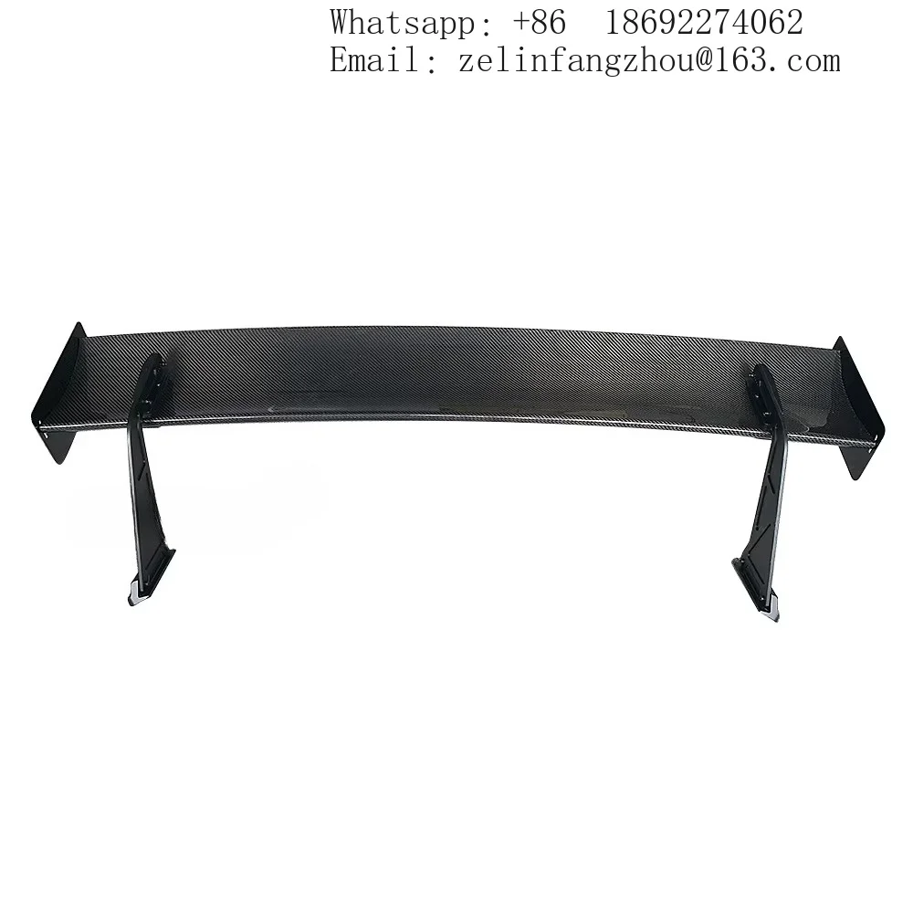 Carbon Fiber VRAS Style Swan Neck GT Wing Adjustable Rear Spoiler for Civic Type R FL5 Hatchback 2022-2023 Tuning