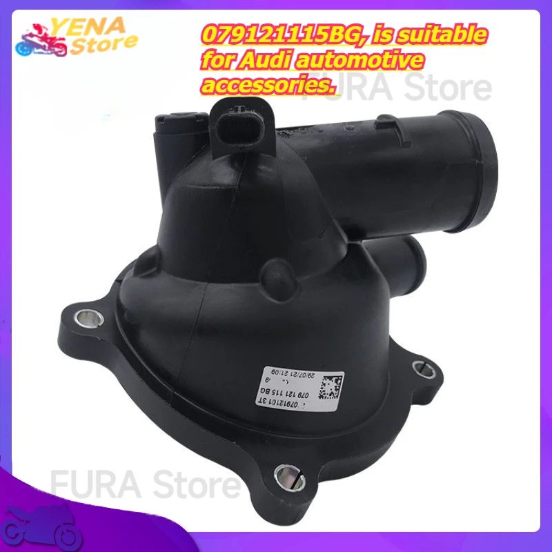 

The cooling regulator housing with thermostat, 079121115BG, is suitable for Audi automotive accessories.