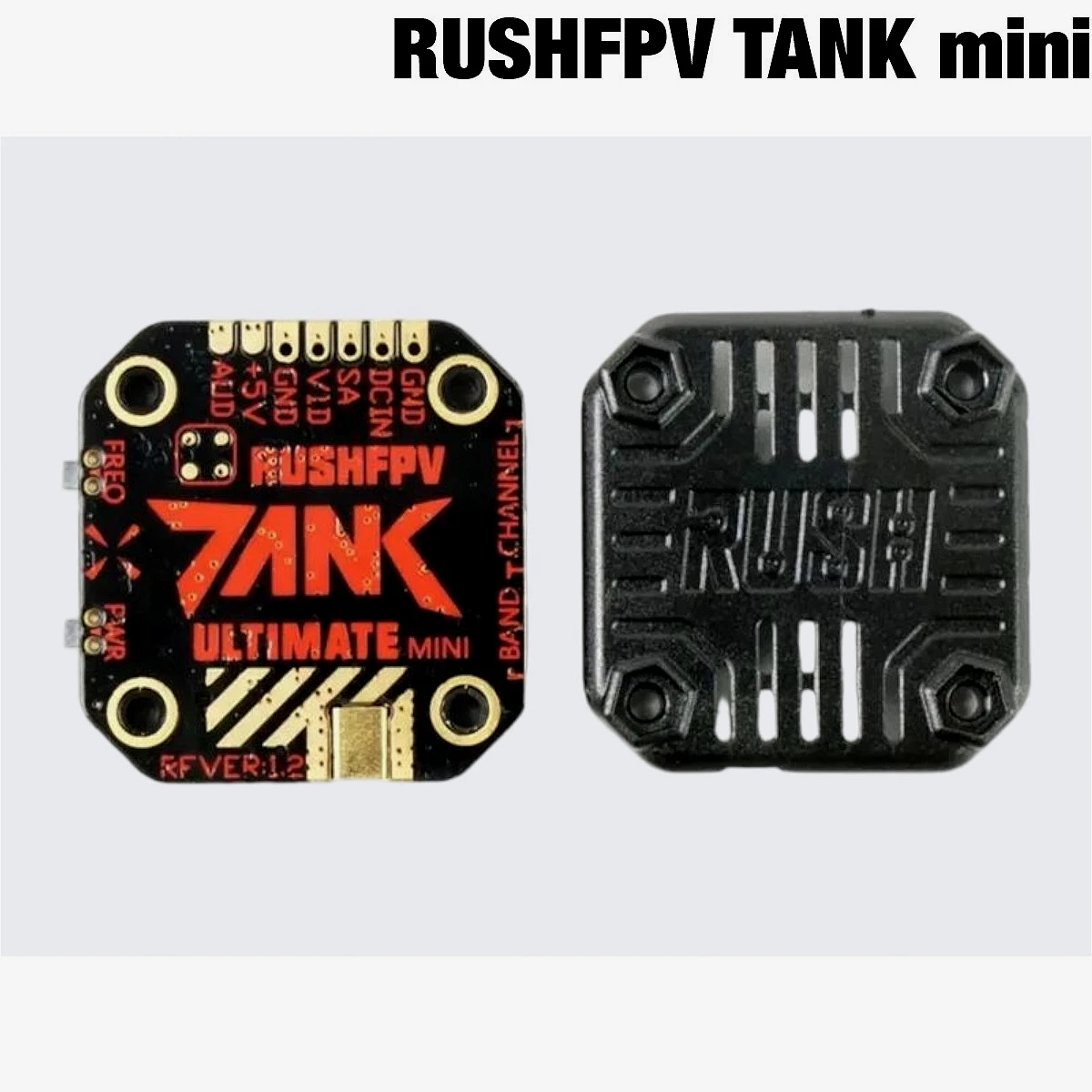 Future Flight RUSHFPV TANK ULTIMATE MINI VTX 20X20mm 5.8G 48CH 800mW Trasmettitore video FPV regolabile 2-8S per droni FPV