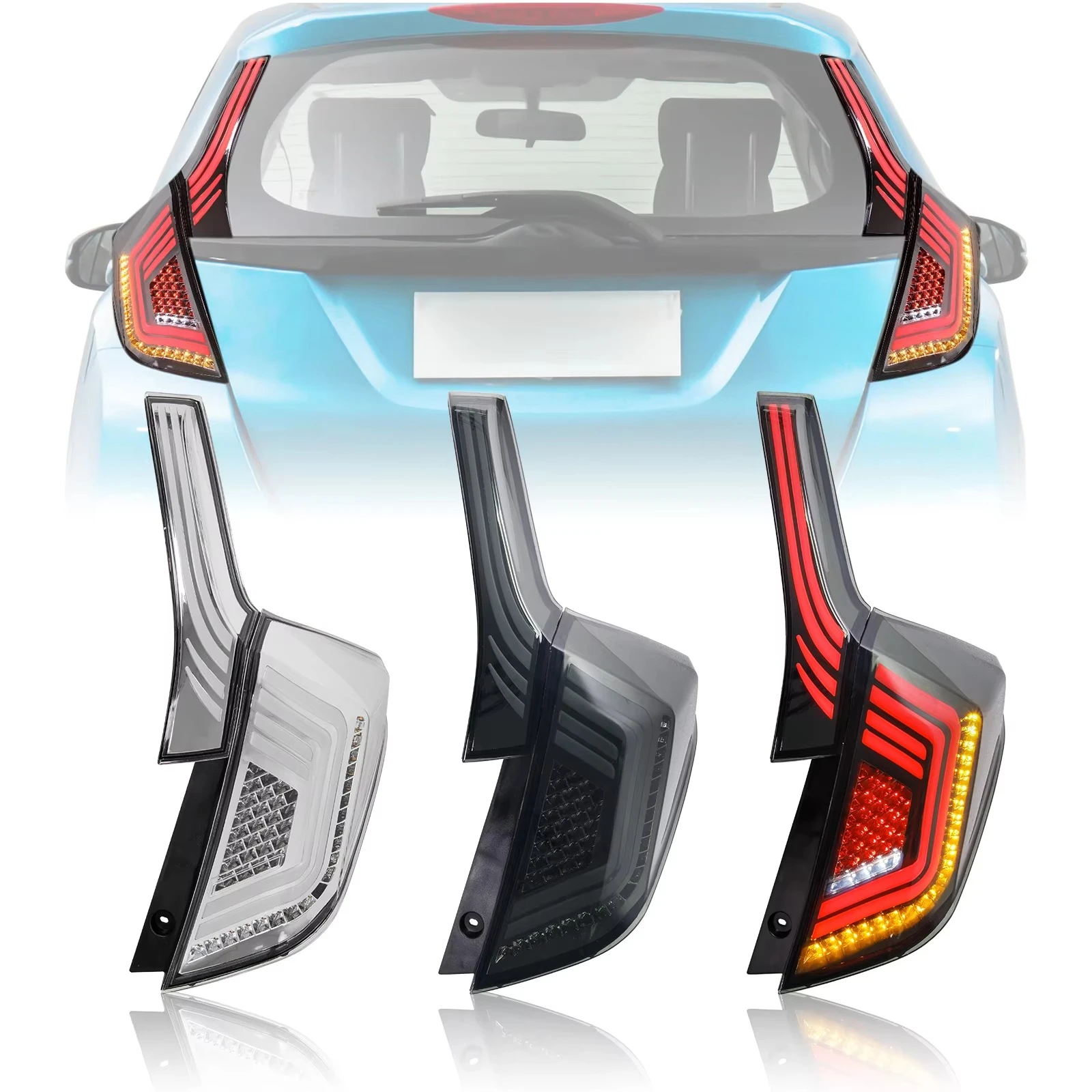 

For Fit Taillight 2014-2019 Back Lamp Running Parking Reverse Dynamic Turning Fog Lamp