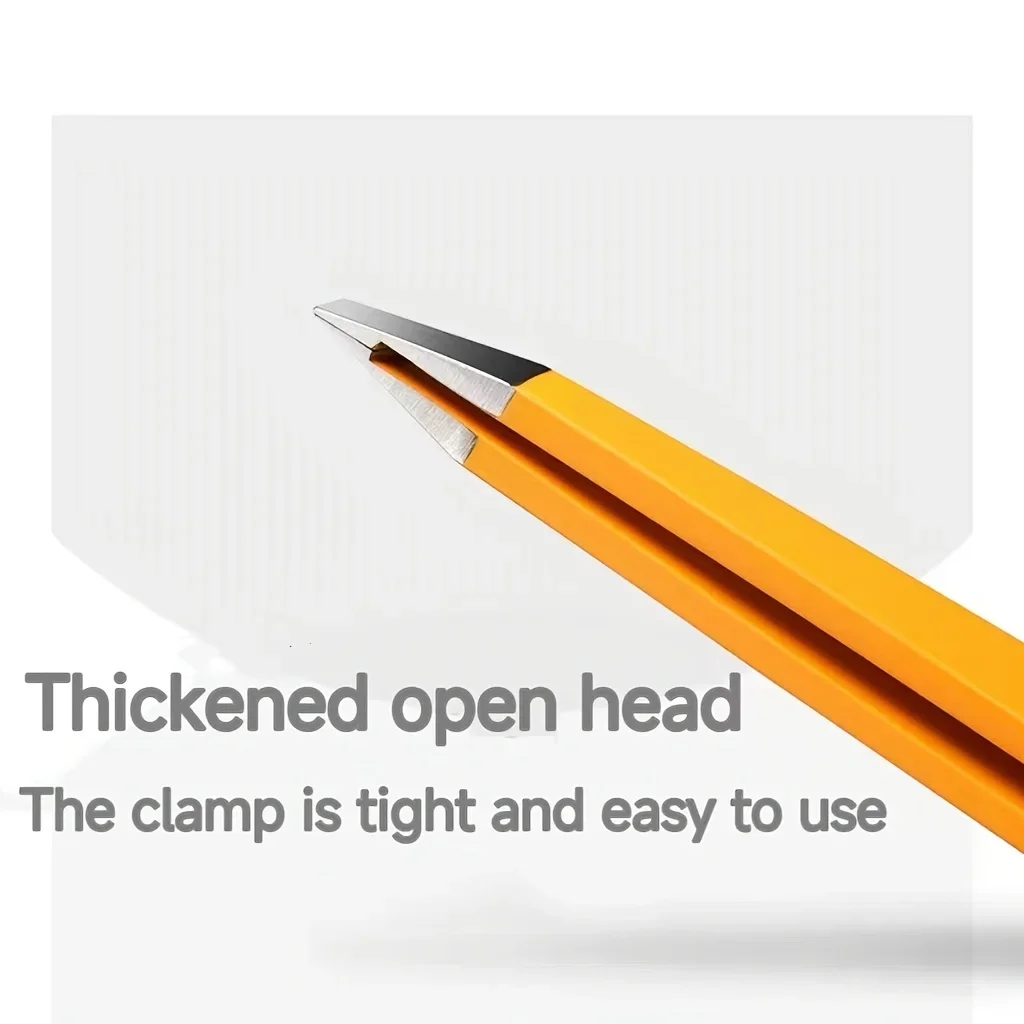 Kolorowe, precyzyjne pęsety ze stali nierdzewnej do usuwania włosów z brwi, twarzy, szpar, zaskórników, skośne, kątowe, cienkie końcówki.