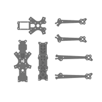 iFlight Nazgul Evoque F5 V2 F5X/F5D FPV Replacement Part for side Panels/middle plate/top plate/bottom plate/arms/TPU Parts