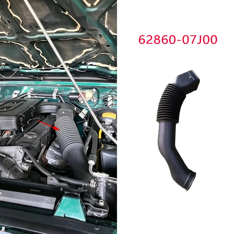For TD42 Nissan Patrol Y60 GQ GU Air Cleaner Intake Hose 1:1 OEM Replica Nissan Safari Corrugated Intake Hose 62860-07J00