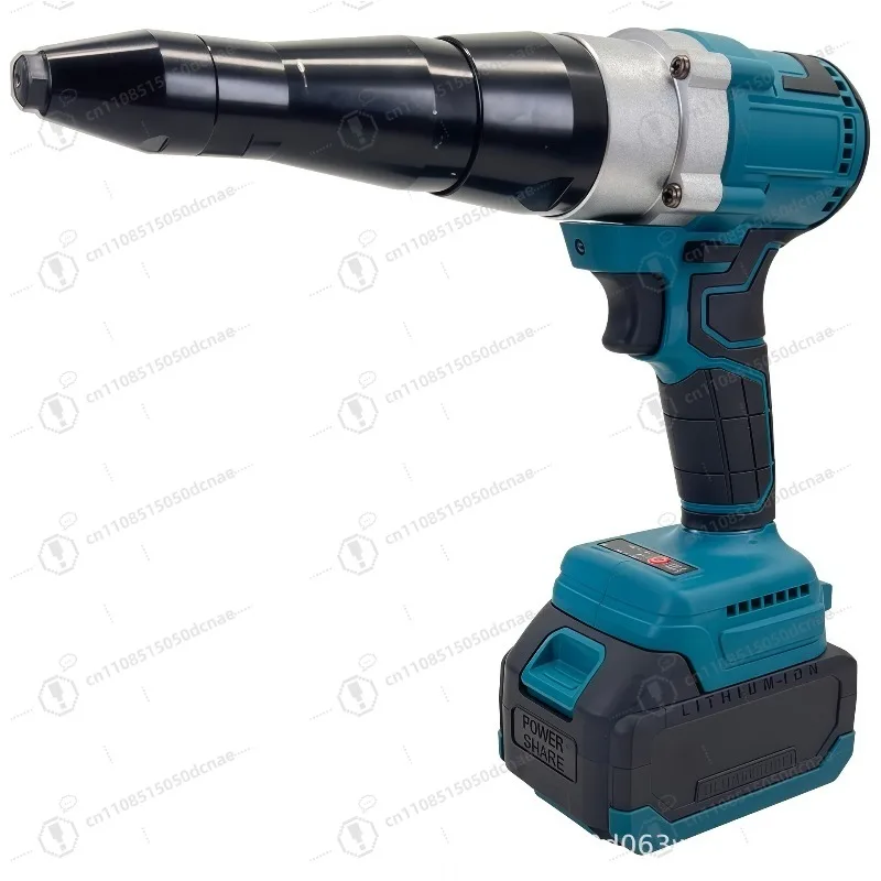 21V Brushless Cordless Electric Rivet Gun Industrial Grade Automatic Blind Riveter for Stainless Steel Rivets Factory Wholesale