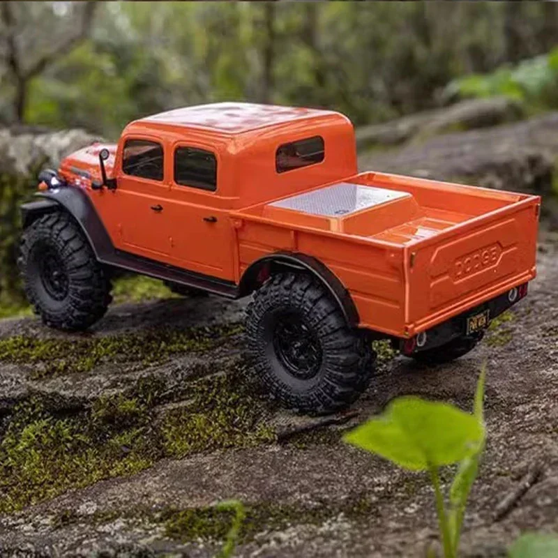 Rc Car 1/24 Axial Scx24 Remote-Controlled Electric Climbing Vehicle Vintage Dodge Truck Pickup Truck Rtr Off-Road Vehicle