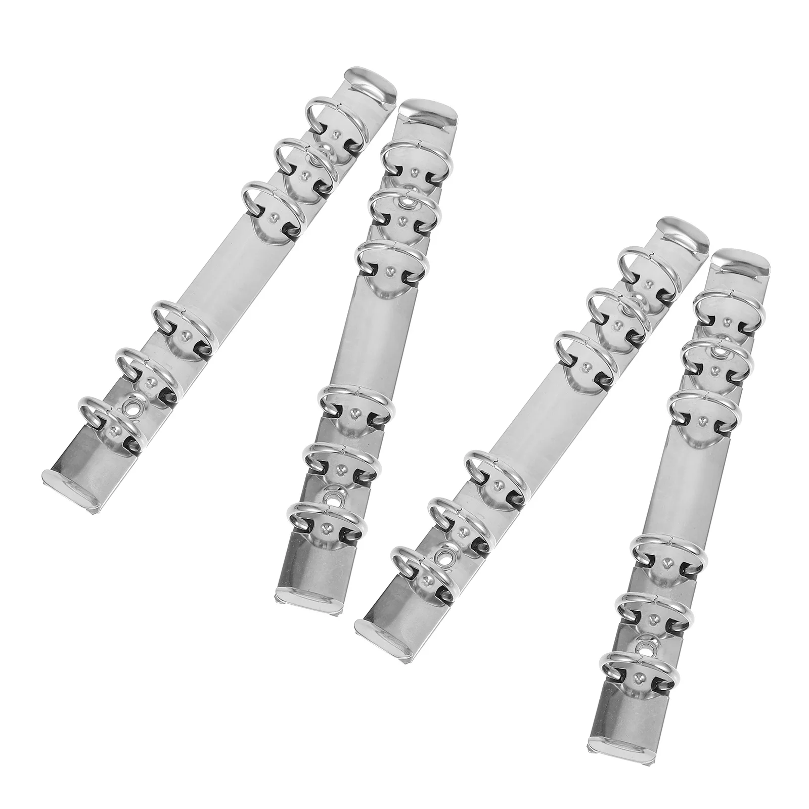 4 Stück professionelle Binder-Clip, kreatives Design für Notebooks, Kalender, lose Blätter, Binder, Schreibwaren, kreatives Briefpapier