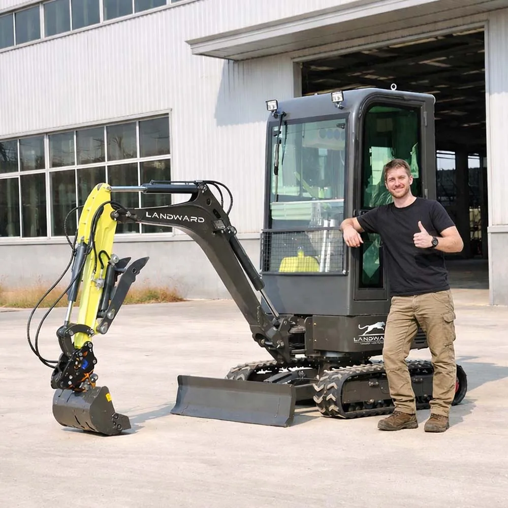 Mini Excavadora de 2 Toneladas, Excavadora Doméstica Personalizada para Europa, Motor Kubota de Alta Potencia, Excavadora Diesel de 1 Tonelada, Pequeña Excavadora con Certificación CE y EPA, Precios