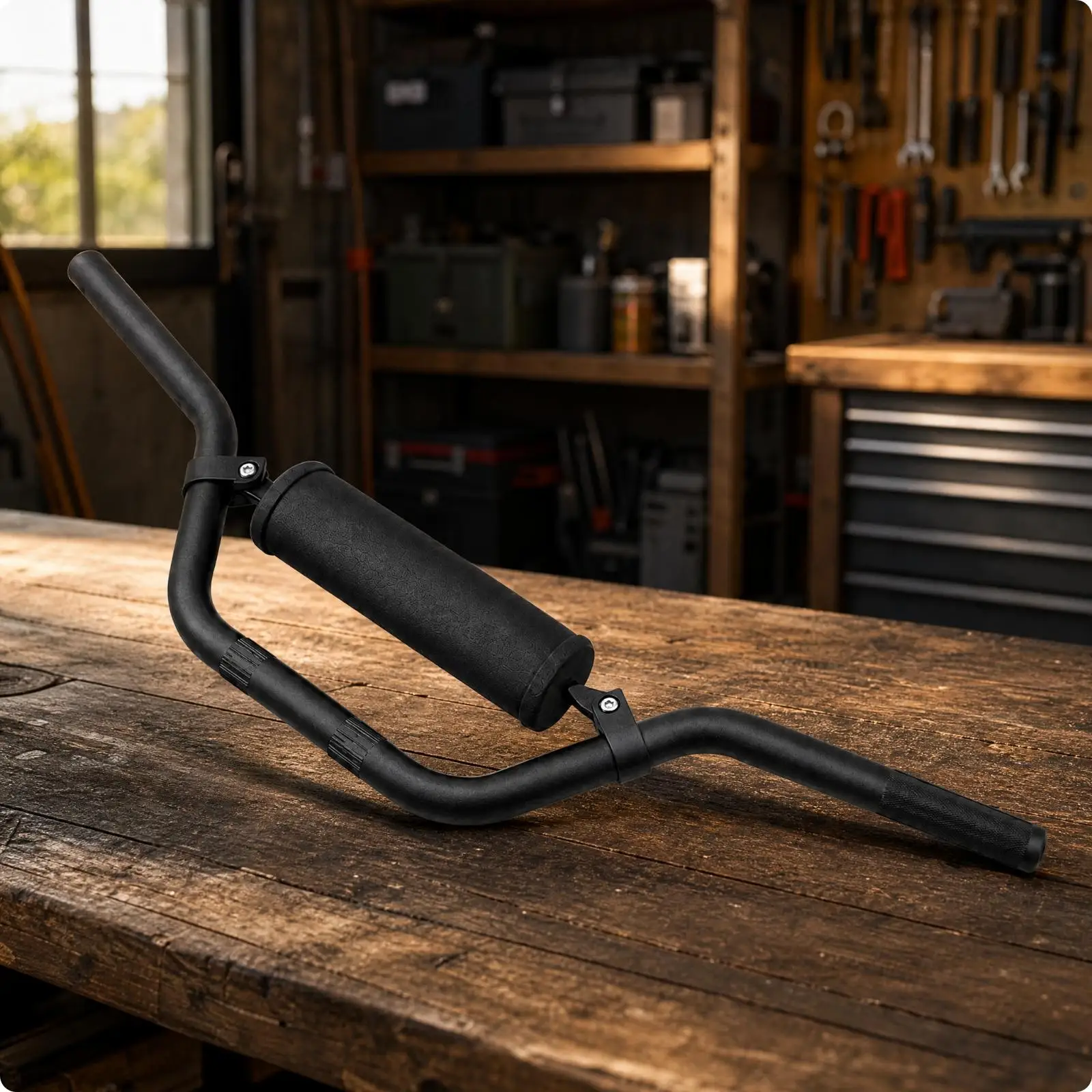 Two-Wheeler Small-Size Handlebar Textured Grip Aluminum Alloy Replacement Handlebar Lightweight for Everyday Riding