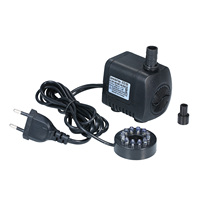 LED Light Submersible Pump 800L/H Ultra-Quiet Aquarium Pond  Pool Water Fountain Pump UK Plug Ultra Quiet submersible Pump