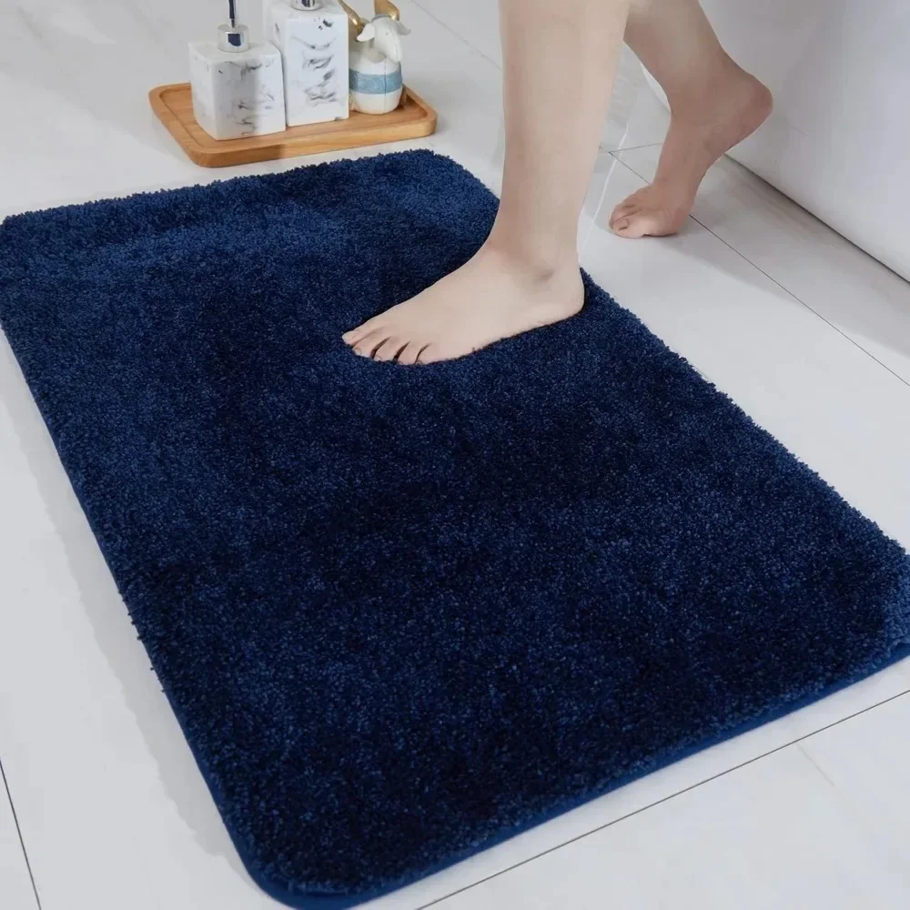 Bath Rug for Bathroom Extra, Thick- Anti-Slip Bath Mats Soft Plush Yarn Strong Mirco Polyeste Mat Living Room Bedroom Mat Floor