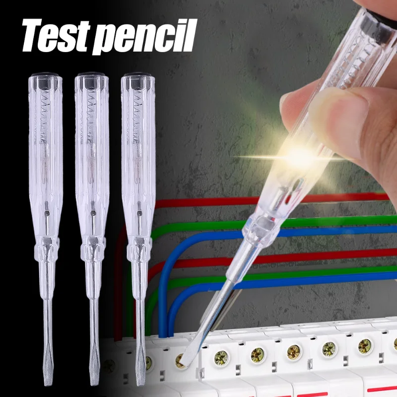 Test Pen Detect Line Breakpoints Quickly Voltmeter Power Detector Voltage Meters Test Pen Screwdriver Voltage