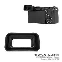 A7CII A7CR A7R A7R II A7R III A7C A6100 A6700 Eyecup Eyepiece Soft Silicon Extended Camera Viewfinder for Sony Series Mirrorless