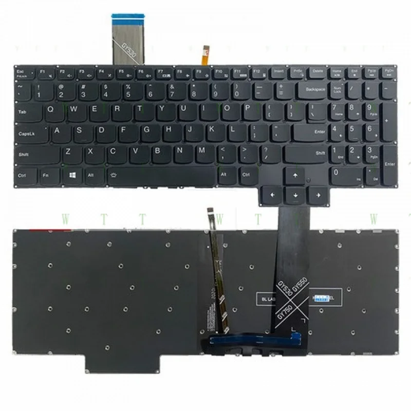 BB para Lenovo Legion 5-15IMH05H 15ARH055P 5P-15IMH05 15IMH05H teclado retroiluminado