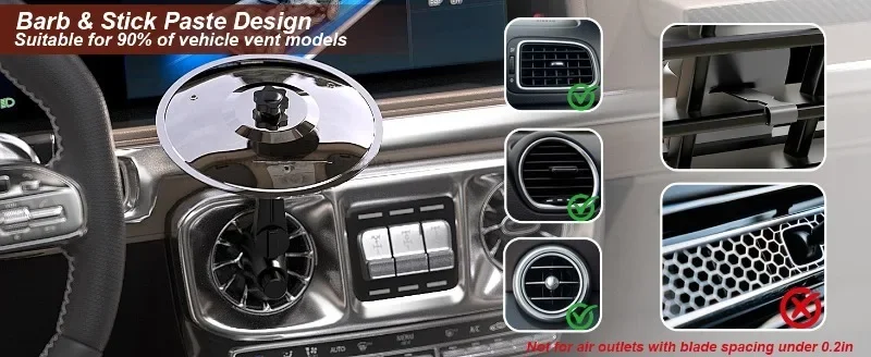 Universelle Mini-Trommeln, die mit Becken kollidieren, als Lüftungsdekoration für das Auto, robustes Auto-Innenzubehör, stoßfestes Design – Detail 17