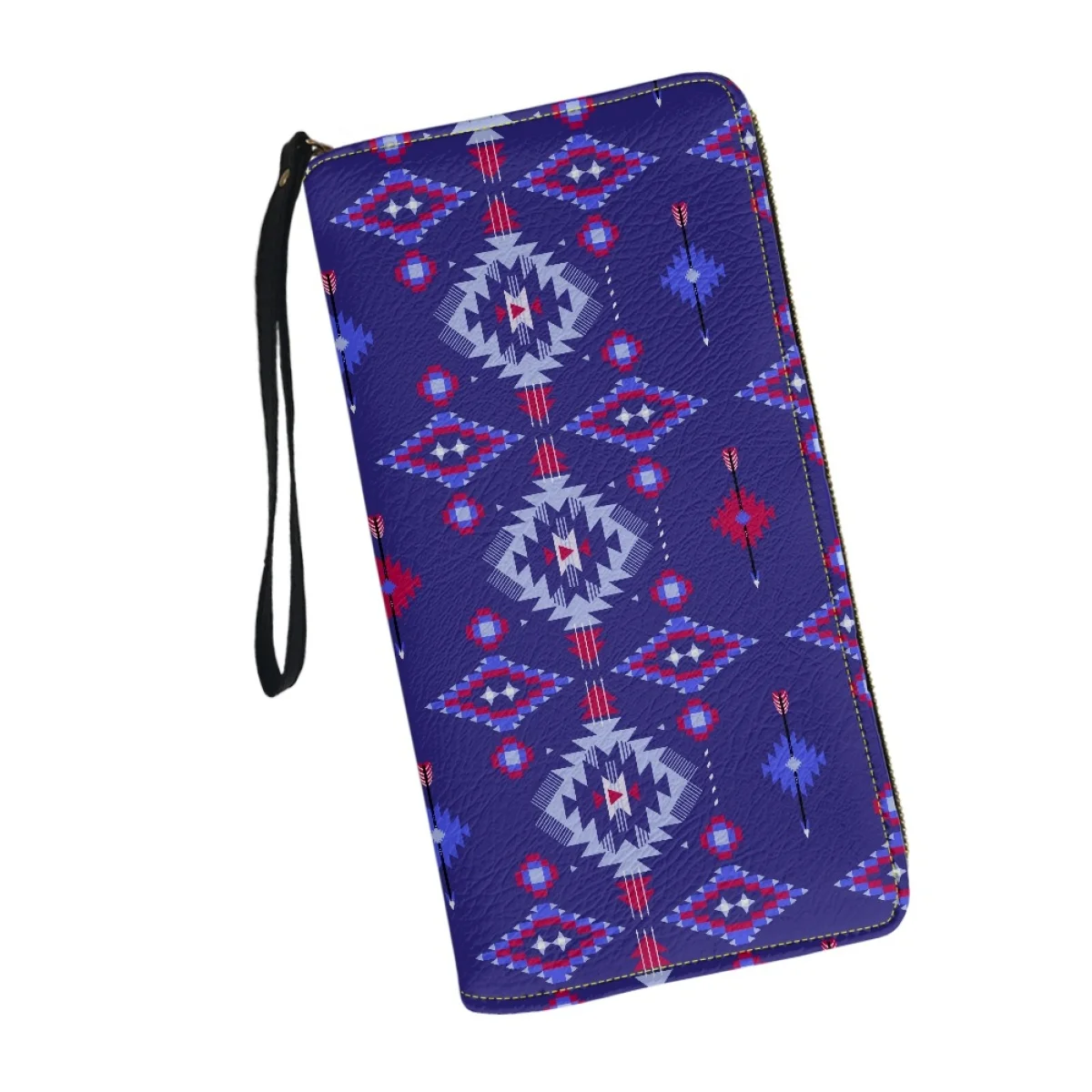 Indian Tribal Printing Multi-Card Storage Bag Coin Purse New Fashion Daily High Quality Clutch Bag Commuting Long Zipper Wallet