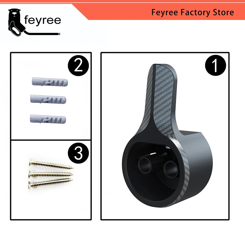 feyree EV Charger Holder Holster Dock For Electric Vehicle Type 2 Charging Cable Extra Protection Leading Wallbox