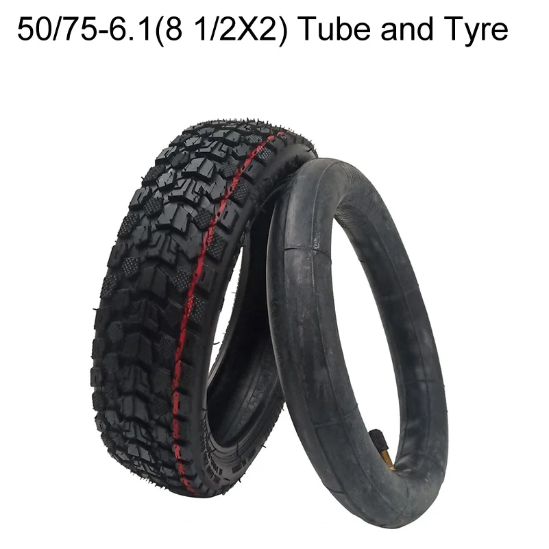 8.5 Inch 50/75-6.1 Off Road Tubeless Tire 8 1/2x2 Inner Tube for Xiaomi M365 1S Pro2 Electric Scooter 8.5" Anti-slip Wheel Tyre image 3