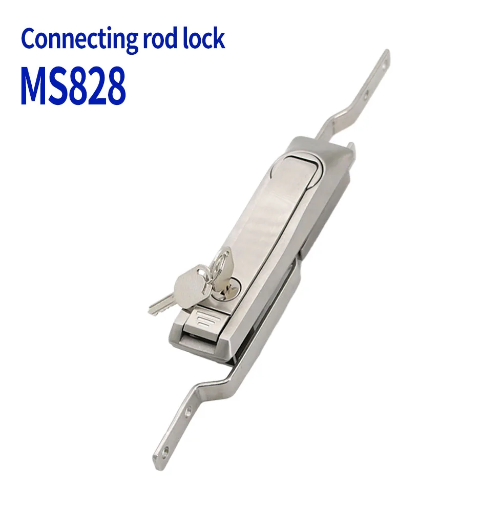 MS828 Heaven and Earth Link Lock Rittal Cabinet Door Lock MS460 High Voltage Cabinet 304 Stainless Steel Rod Lock