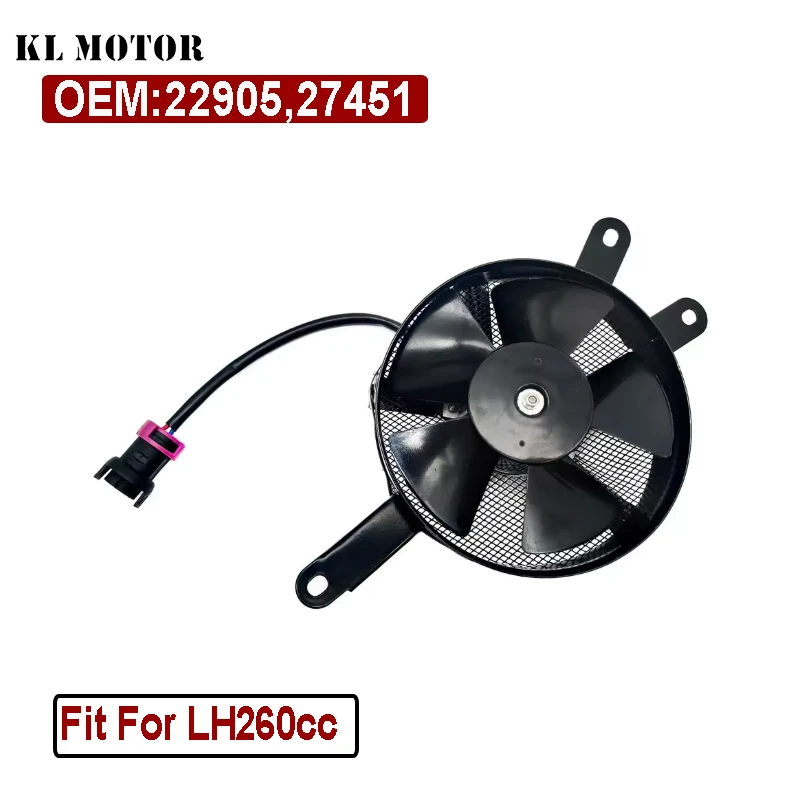 

BLOWER ASSY For RADIATOR COOLING FAN LINHAI 260cc 300cc ATV 260 ATV 300 ATV QUAD 22905( Waterproof Plug)