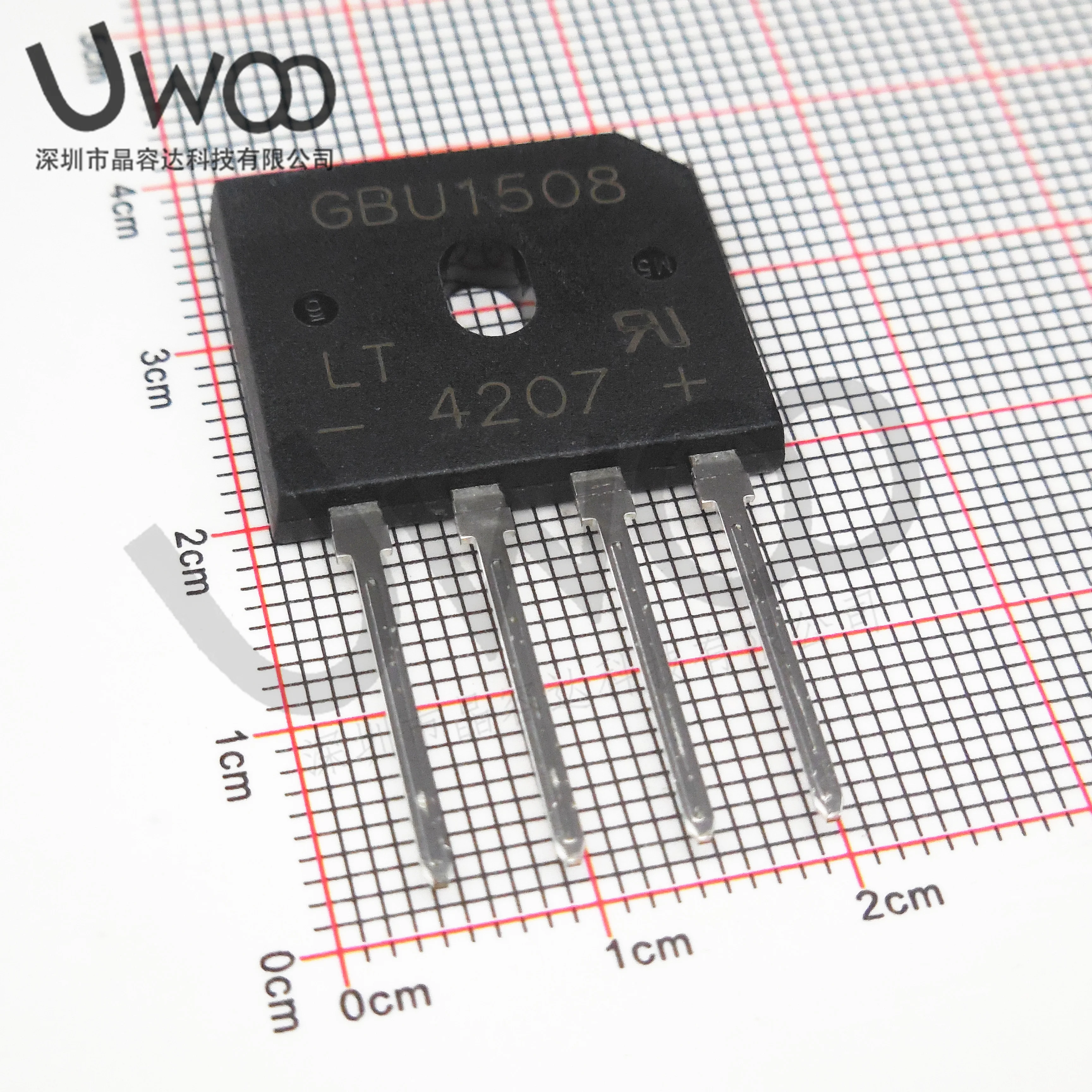 10/pcs GBU1508 15A 800V rectifier bridge, bridge stack, high power flat bridge IGBT Module New Original