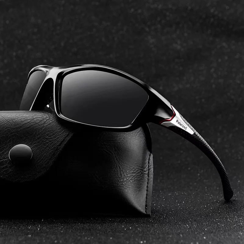 Luxury Polarized Men Driving Sunglasses Classic Retro Style Outdoor Sports Cycling Fishing Camping UV400 Protective Sun Glasses