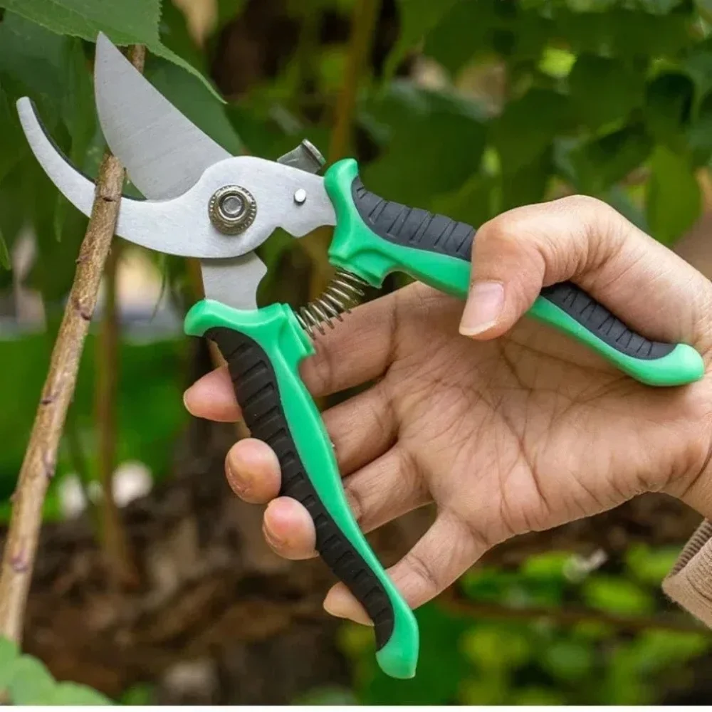 Professionele tuinsnoeischaar voor het trimmen van takken, multifunctionele snoeischaar met roestvrijstalen schaar voor groente-fruitboom