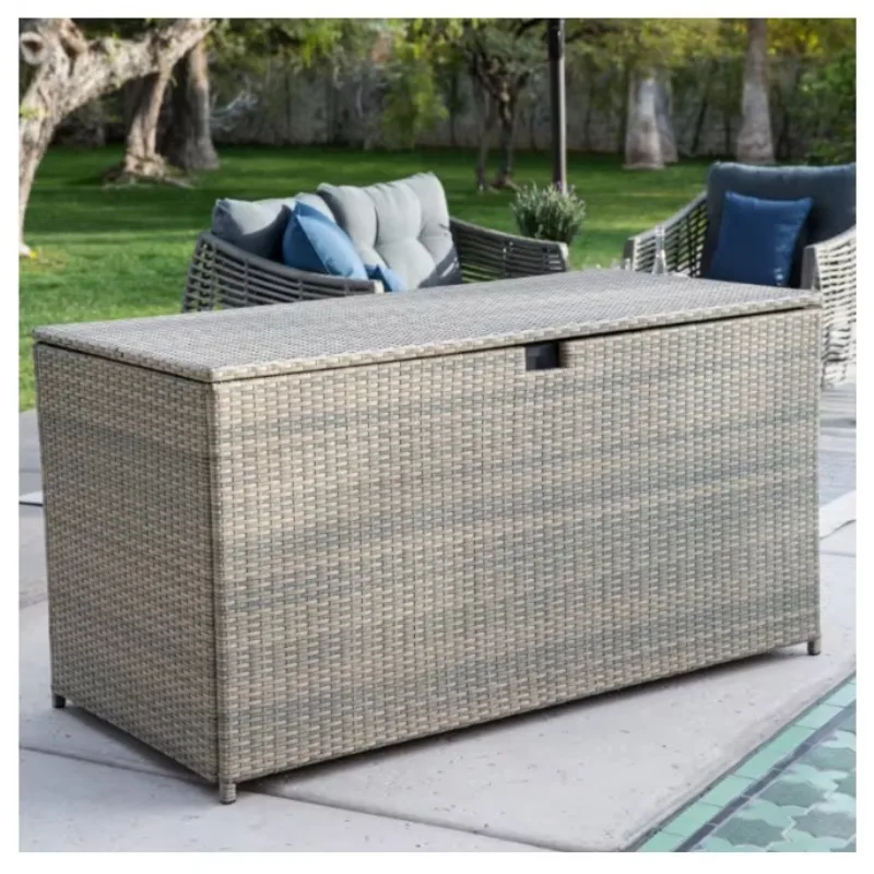 Cheap Wicker Outdoor Storage Box