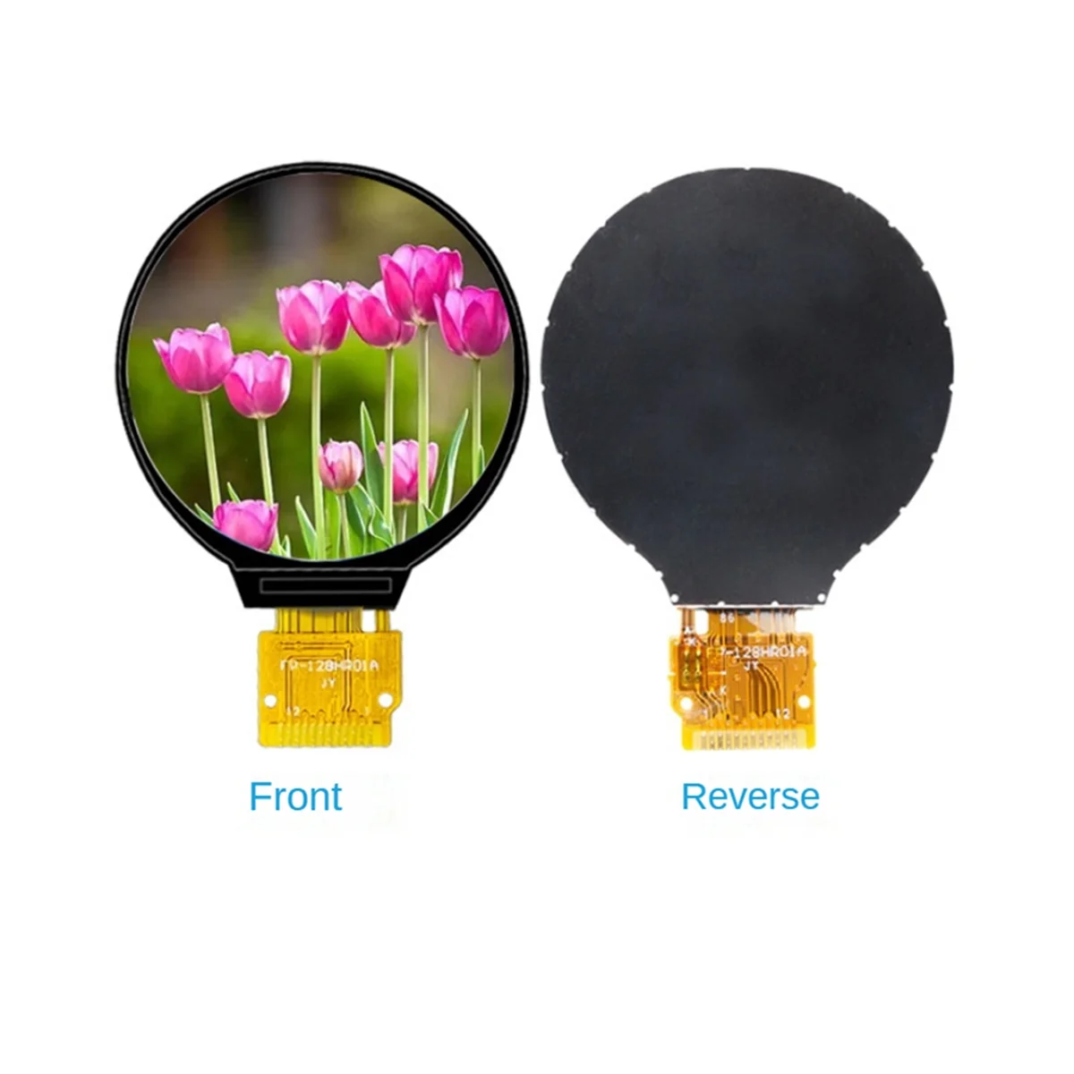 شاشة 1.28 بوصة IPS LCD ملونة LCD مستديرة HD Ips LCD GC9A01 سائق