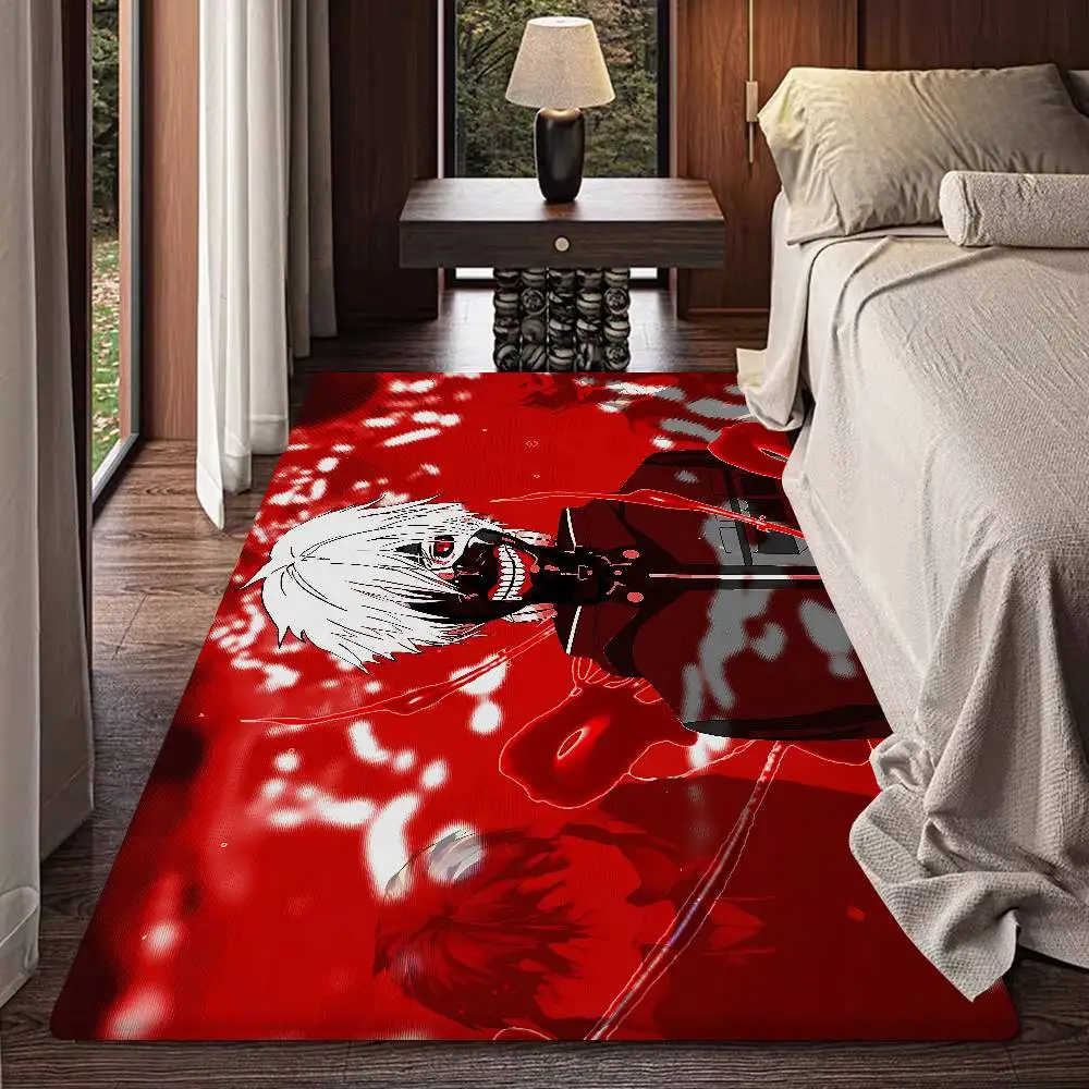 Anime T-Tokyo G-GhoulS Floor Mat Rectangle Anti-slip Home Soft Badmat Front Door Indoor Outdoor Mat Welcome Doormat