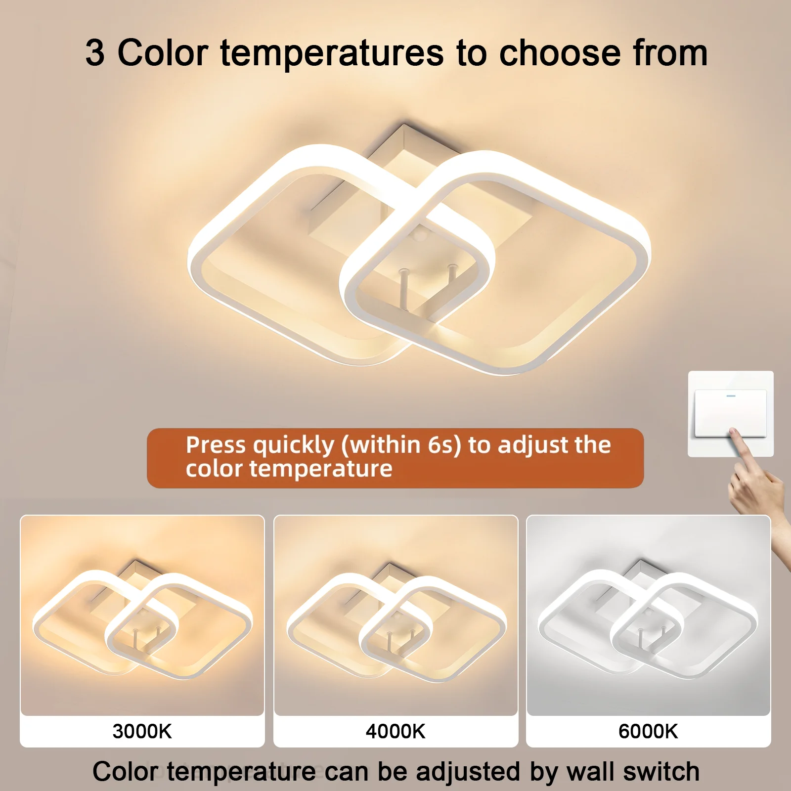LED Ceiling Light Modern Aisle Ceiling Lamp Indoor Hallway Lighting Small Surface Mounted Fixtures Bedroom Balcony Office Lights