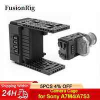 FusionRig for Sony A7M4/A7S3 Camera Cage Expansion Module Cineback Cage, Compatible with Tilta TA-T30/SmallRig 3667 4308 4481