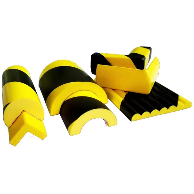 Yellow and Black Corner Guards - Eco-friendly Durable Prevent Collisions and Protect Wall Corners - High Visibility Warning