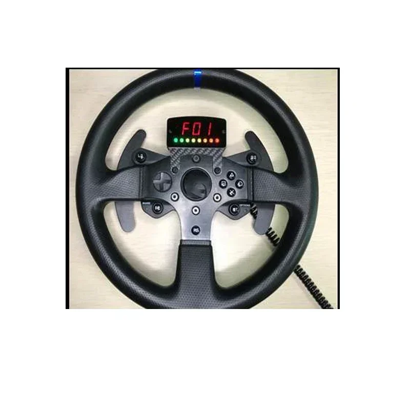 PC USB Speed Meter Light Digital LED Display Mod For Thrustmaster T300RS/GT 599 TSPC R383/P310 Steering Wheel Simracing Car Game