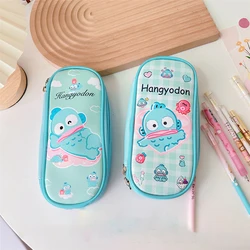 Kawaii Sanrio Pencil Case Hangyodon Anime Cartoon Cute Student Pencil Case Pen Bag Stationery Storage Box Toys For Girls Gifts