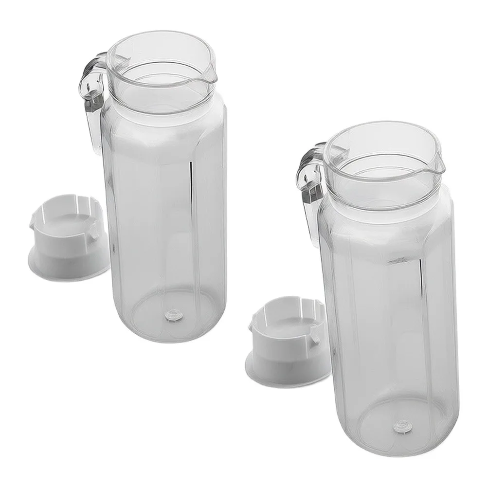 1.1L Water Container Plastic Water Pitcher Transparent Plastic Build Ergonomic Side Handle Angled Spout Design