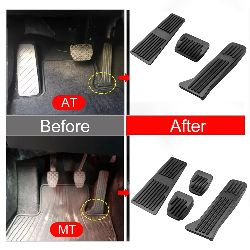 For Mazda 2 3 6 CX-5 CX5 CX3 CX8 CX9 2012 - 2016 2017 2018 2019 2020 2021 2022 2023 2024 Car Accelerator Brake Pedal Accessories