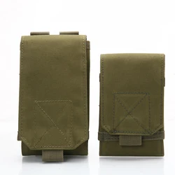 Outdoor Camo Bag Tactical 4.5-5.3 inches Phone Holder Sport Waist Belt Case Nylon EDC Sport Hunting Camo Bags in Backpack