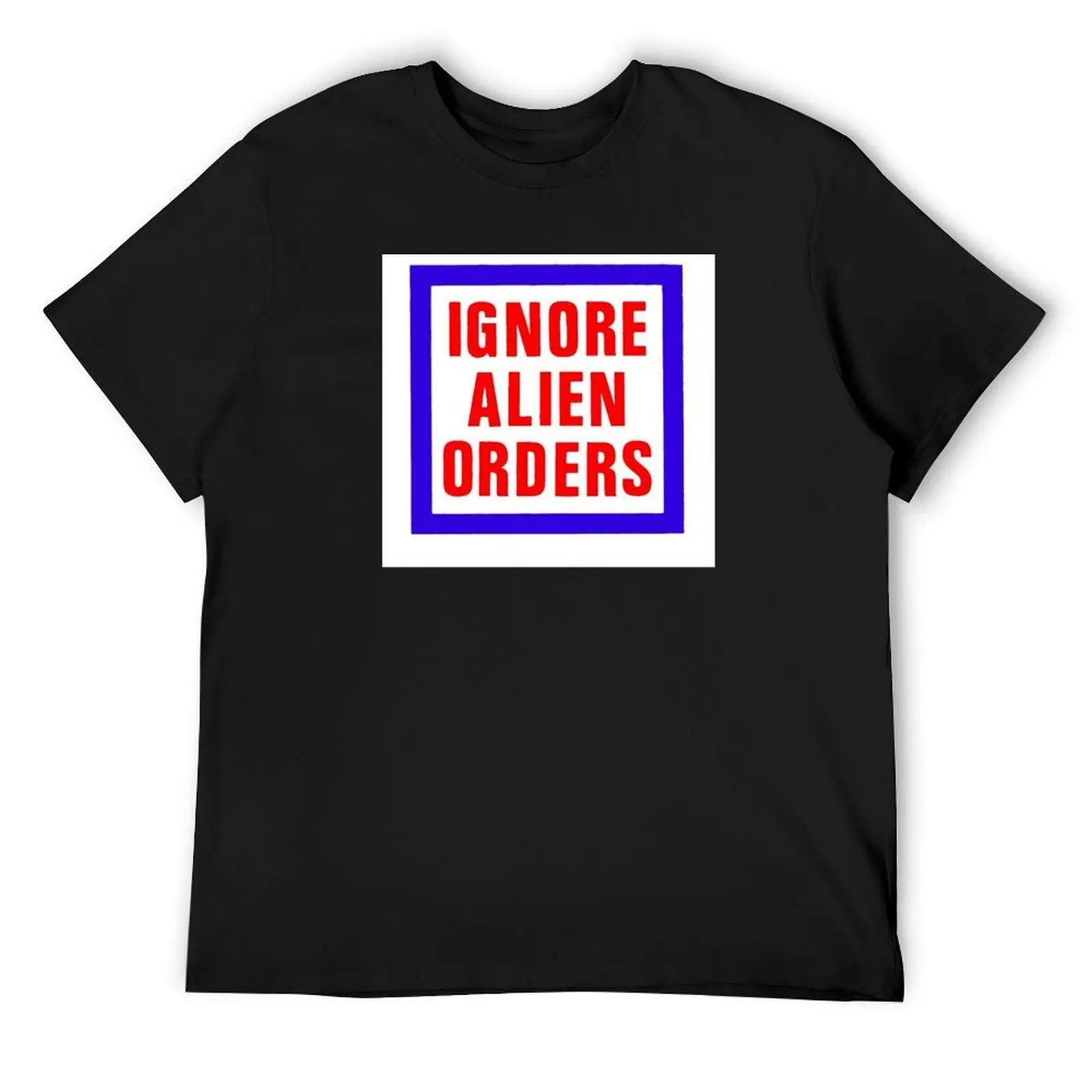 

Ignore Alien Orders T-Shirt animal prinfor boys tshirts personalised blue lock clothes mens graphic t-shirts