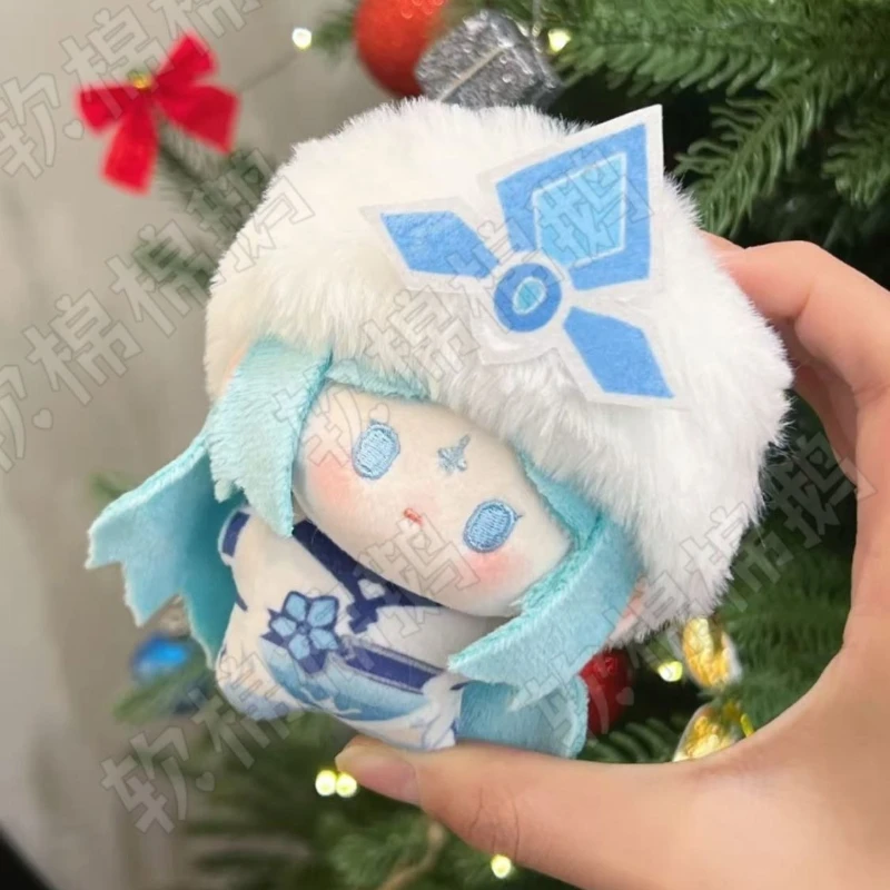 

10cm Anime Game Honor of Kings Wang Zhaojun Kawaii Cosplay Soft Cotton Doll Starfish Body Cartoon Mini Toy Figures Fans Gifts