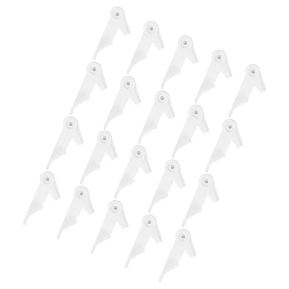 

20pcs Ceiling Light Buckle Lamp Shade Fixed Clips Thickened Design Stability Durability Easy Installation Plastic Fixing LED