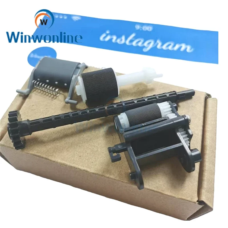 1Set RM2-1179 ADF Pickup Roller RM2-1179-000 Separation Pad for HP M130 M132 M134 M133 M203 M206 M227 M129 M230 227 Good Quality