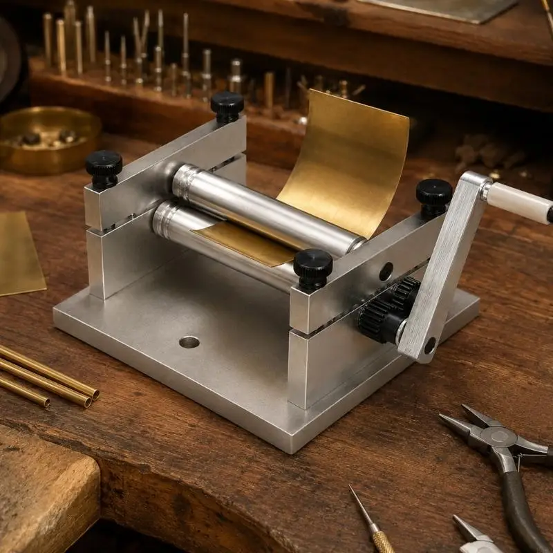 Soft Metal Roller Tool for Worktable Shaping and Tube Control