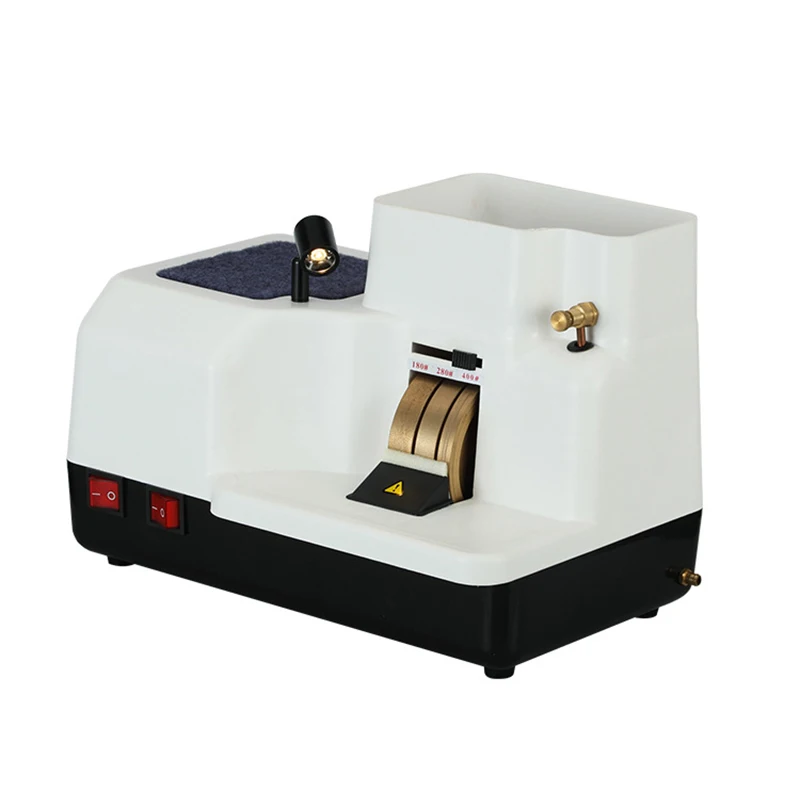 Optical Manual Lens Edger Hand Cutting Grinder Machine With 3 Wheels WB-3306B 18mm/15mm/10mm Three Wheel Sizes