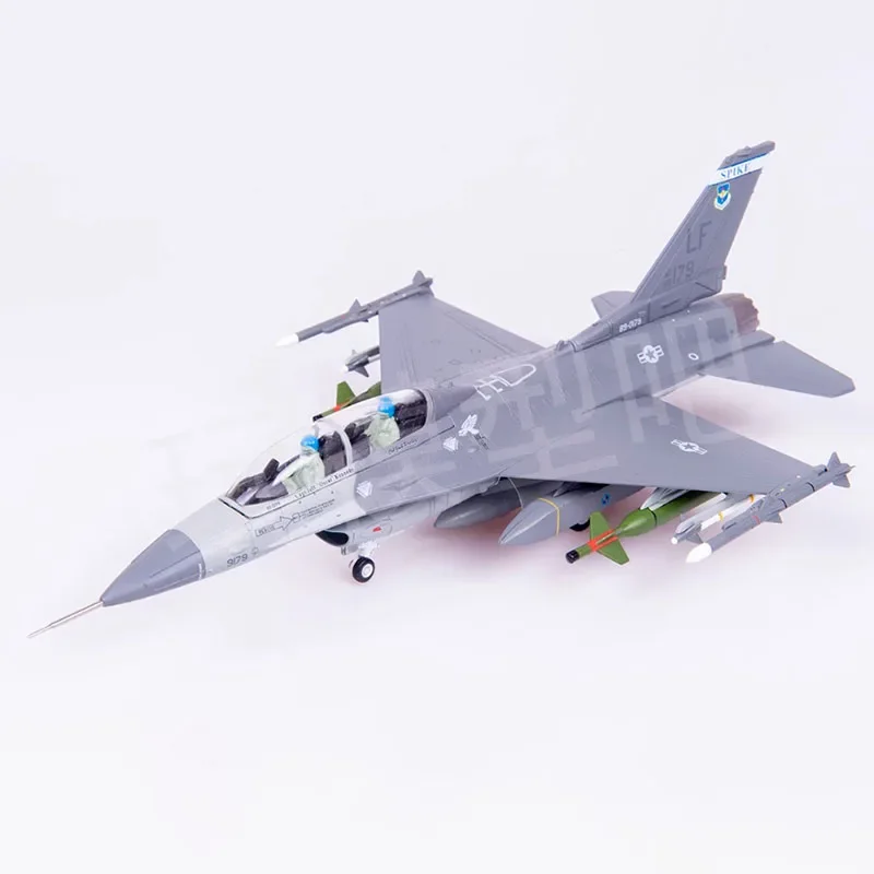 Diecast 1:72 Schaal F-16D Amerikaanse Jager Legering Afgewerkt Simulatie Model Statische Decoratie Souvenir Geschenken Voor Volwassenen