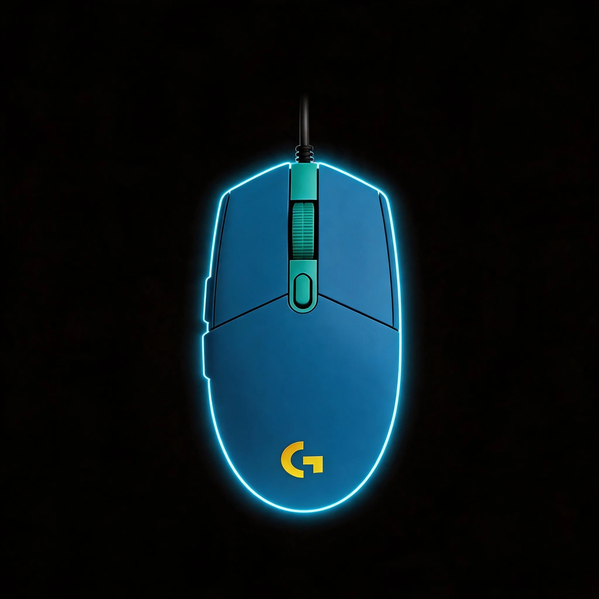 

Logitech G203/G102 wired gaming mouse, lightweight body design, LightSYNC lighting effect, designed for PC players